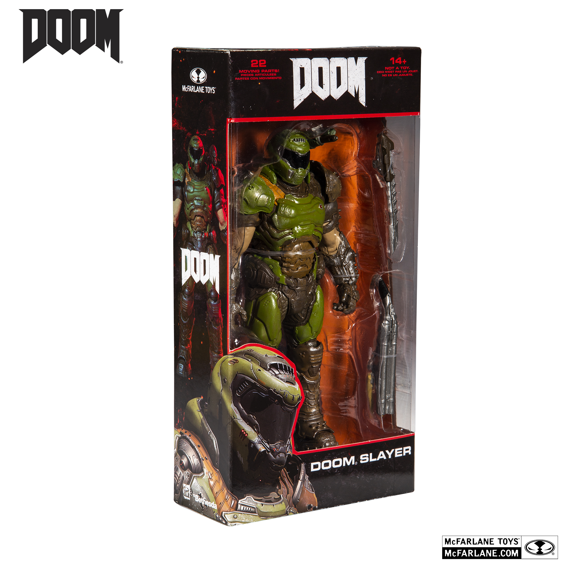 Details about   New doom eternal the doom slayer official action figure by mcfarlane toys show original title