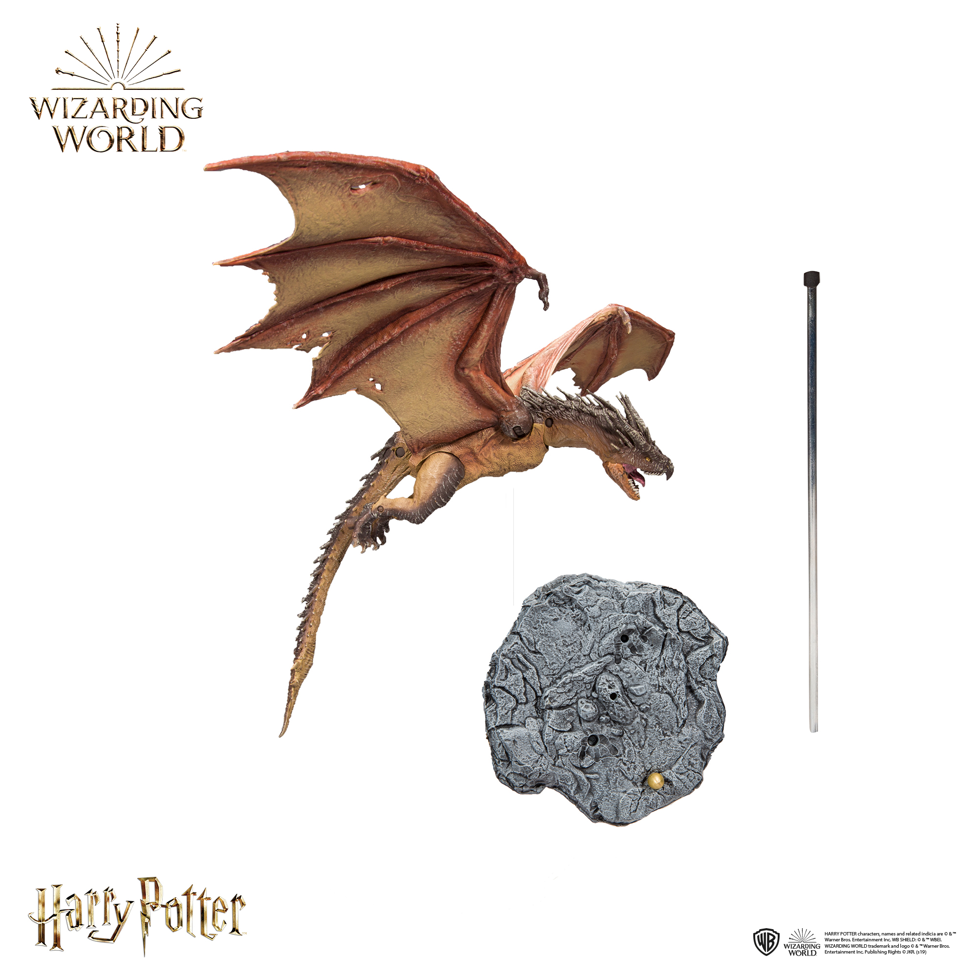 2019 McFarlane Toys Harry Potter Goblet of Fire Hungarian Horntail Figure for sale online