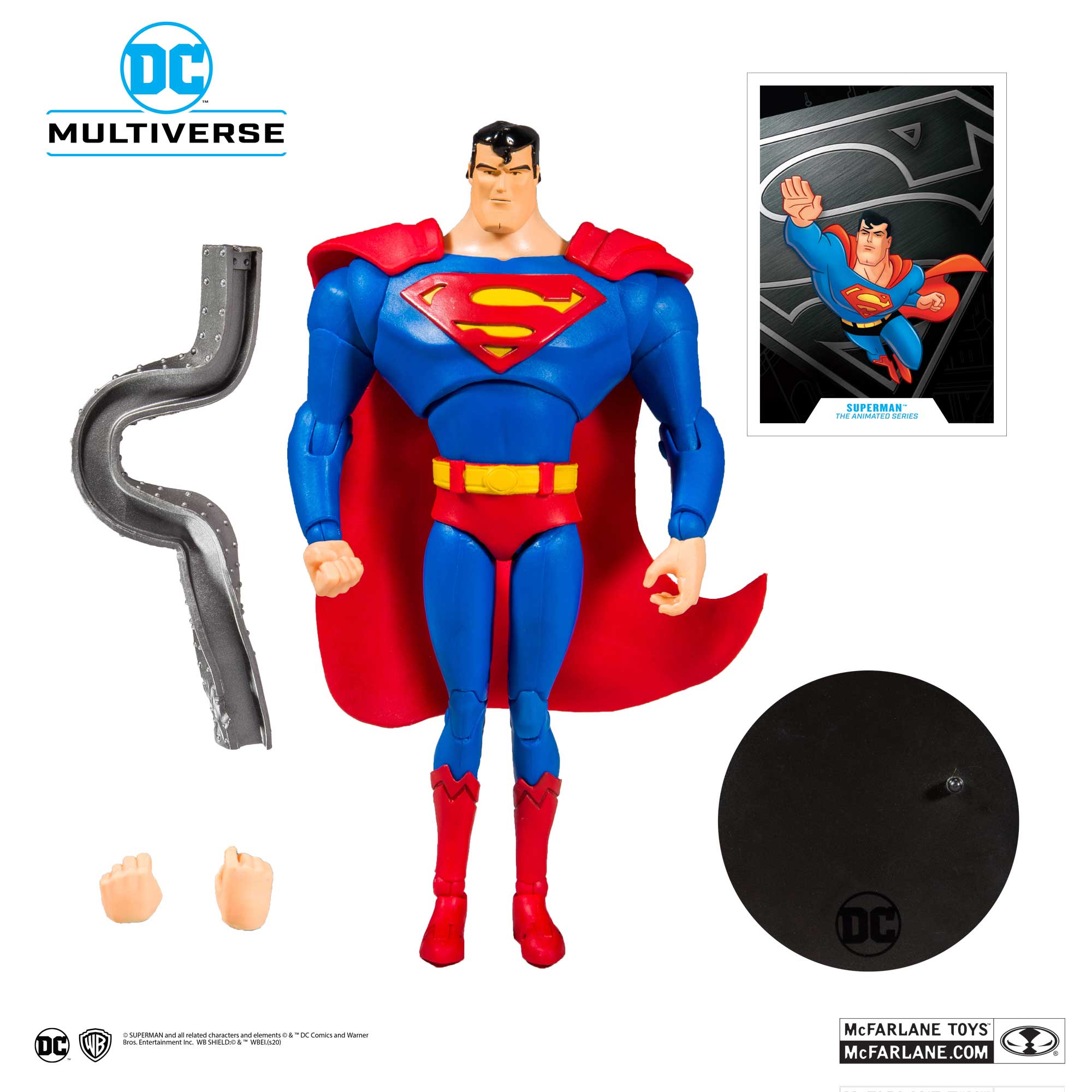 DC Multiverse Superman Animated Series Action Figure McFarlane Toys 2020 for sale online
