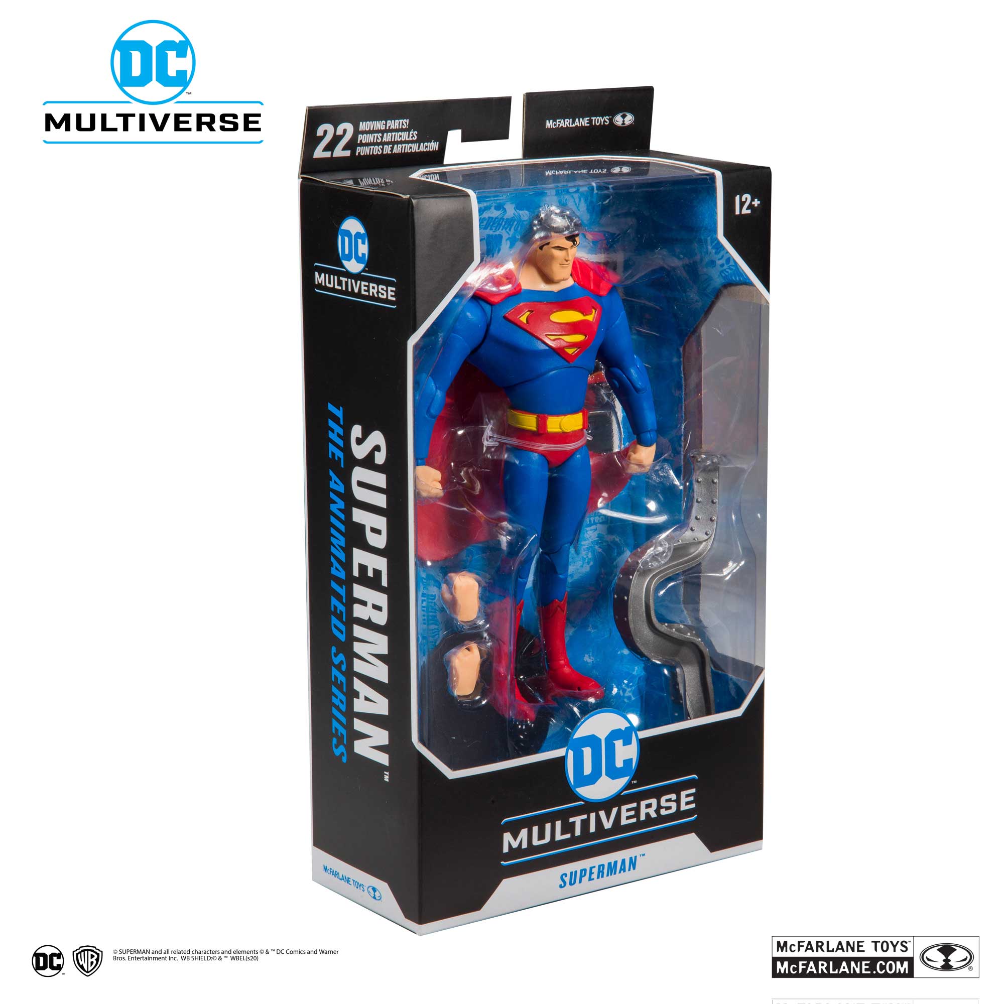 McFarlane DC Multiverse Superman The Animated Series Action Figure NEW/Sealed 