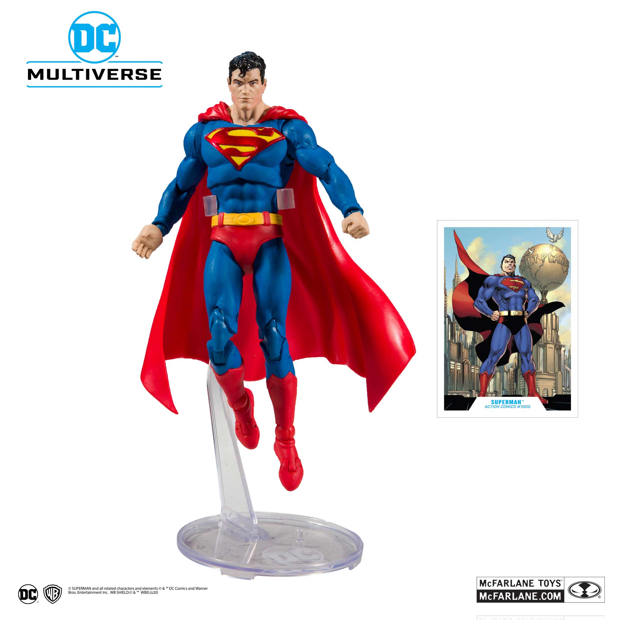 McFarlane Toys' Limited Edition Superman Action Comics #1 Resin