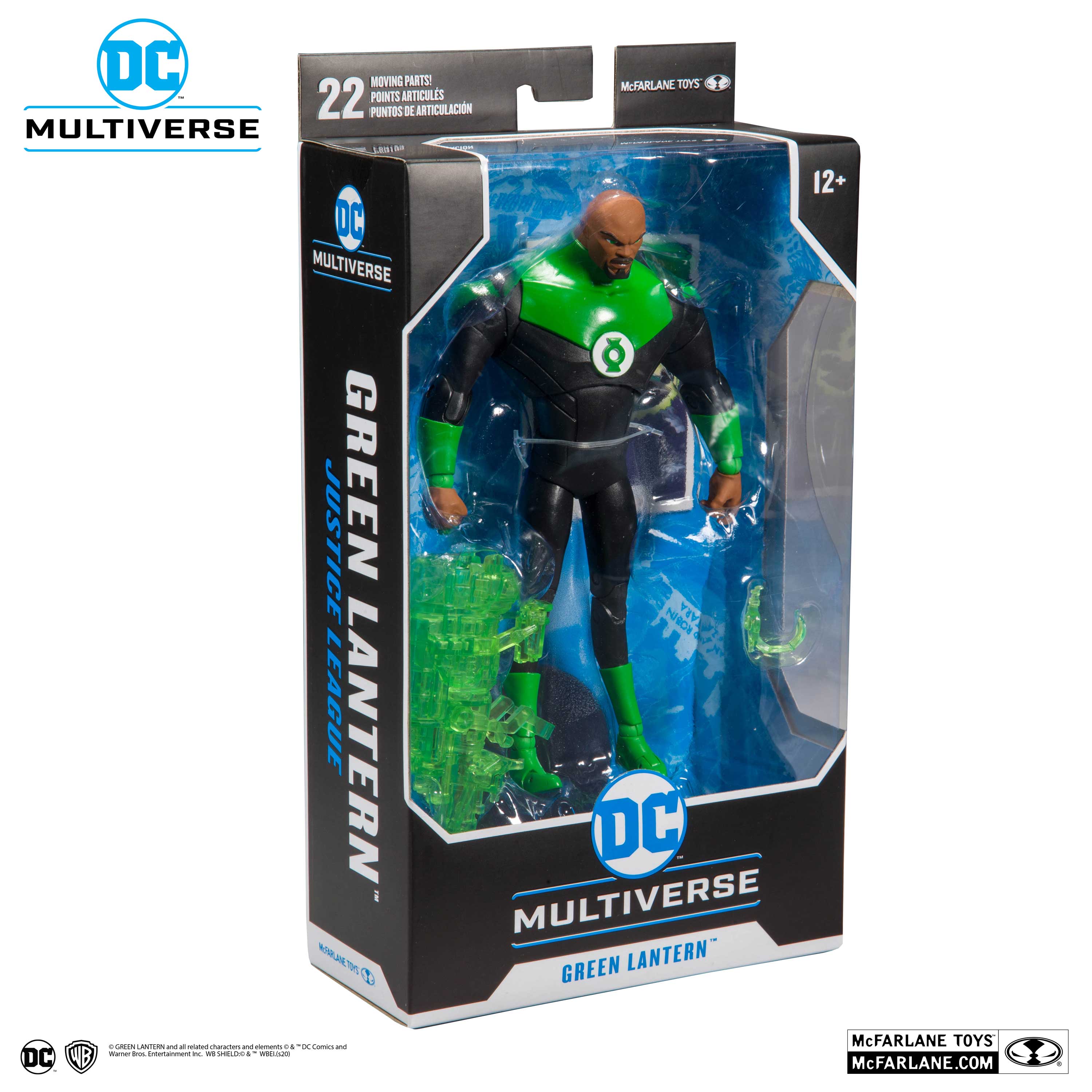 Green Lantern John Stewart Details about   Justice League Animated 6 Inch Action Figure 