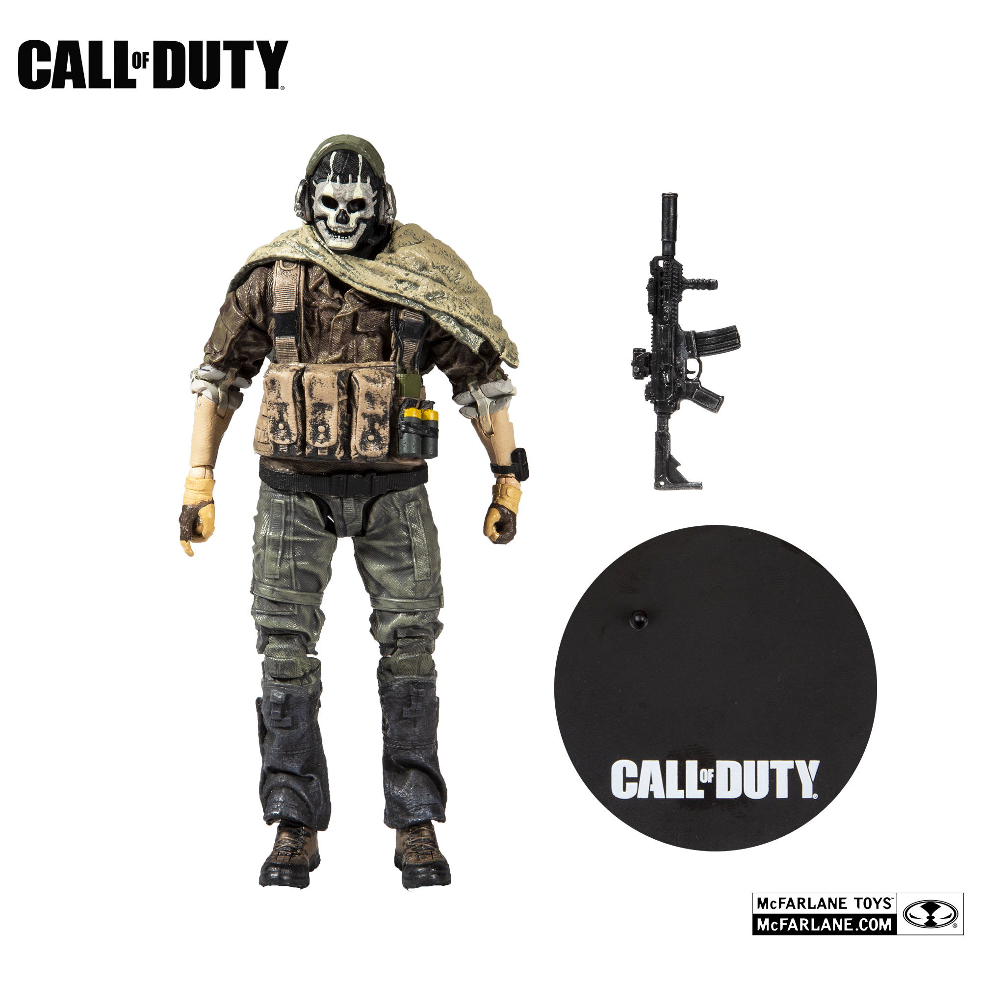 .com: McFarlane Toys Call of Duty Ghost Action Figure, Multicolor :  Toys & Games