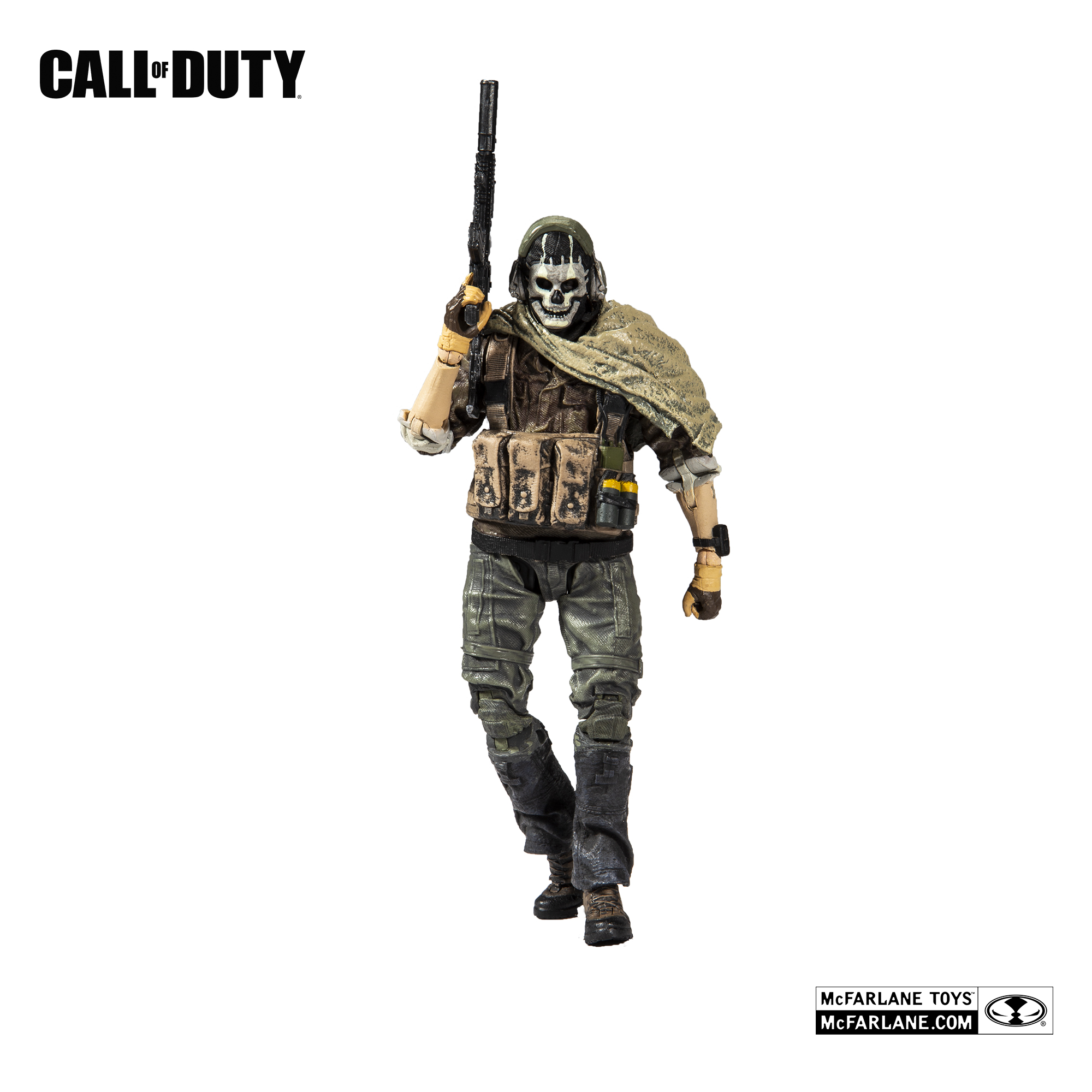 SDCC 2023 Exclusive 6.5-inch Call of Duty Modern Warfare: Ghost (Last  Breath) Lt. Simon Ghost Riley Action Figure from Jazwares
