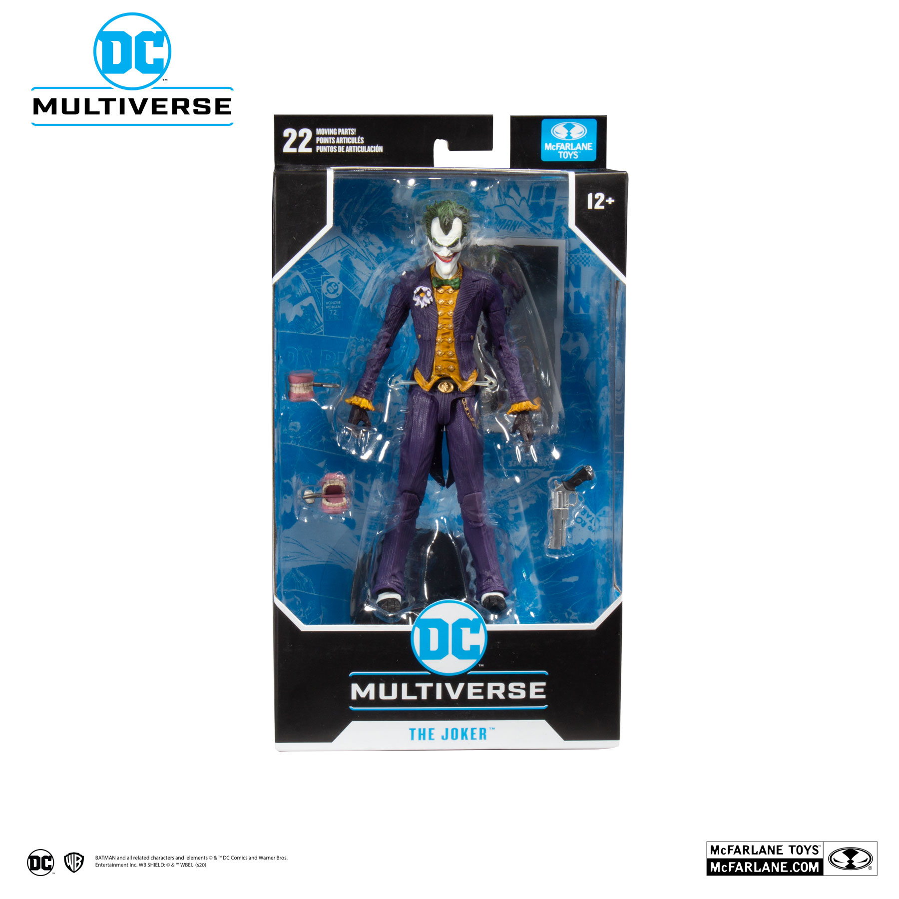 McFarlane Toys Joker Arkham Asylum 7 inch Action Figure 15347-7 for sale online 