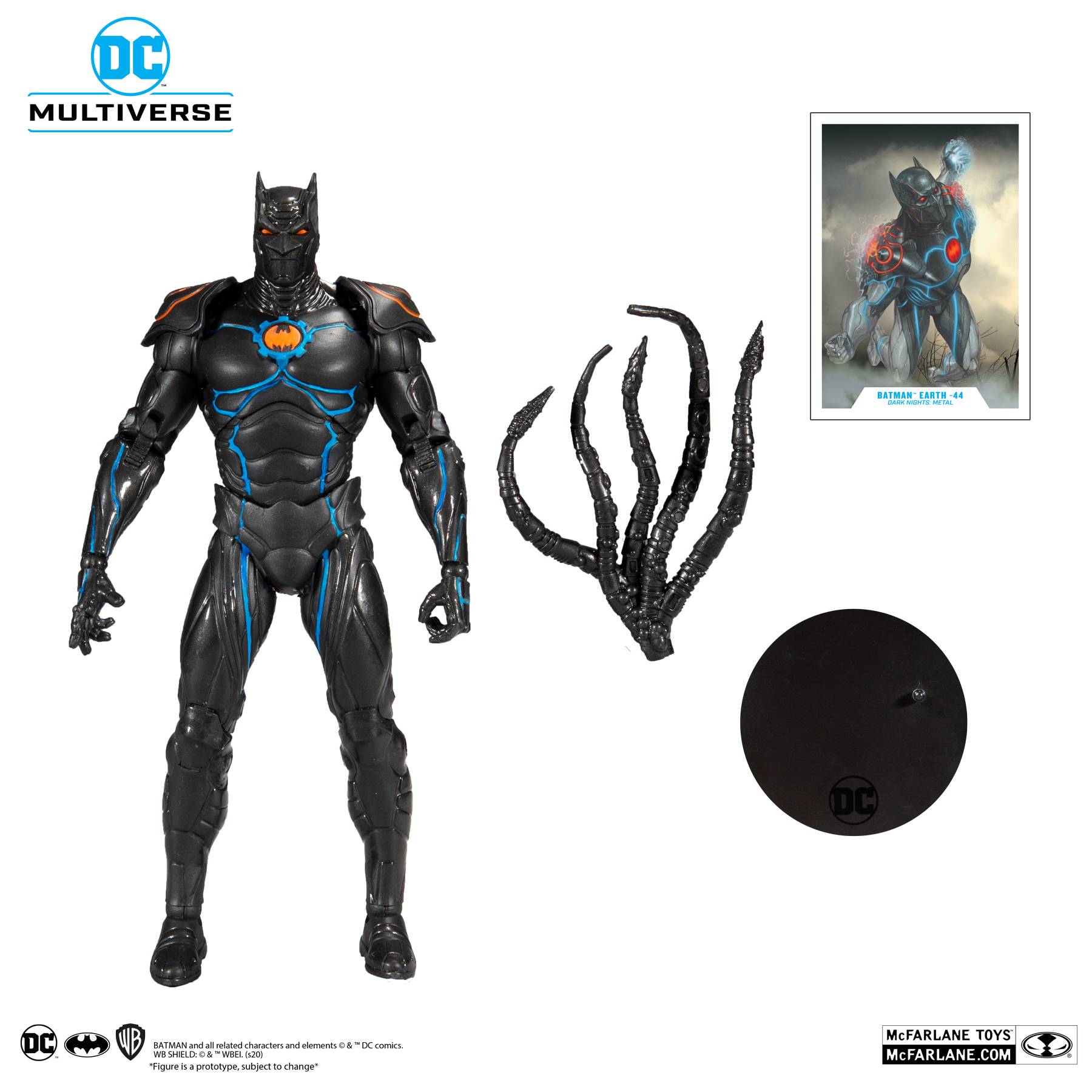 Batman Dark Multi-Univers DC Gallery PVC Figure Nuits sombres métal noyé 