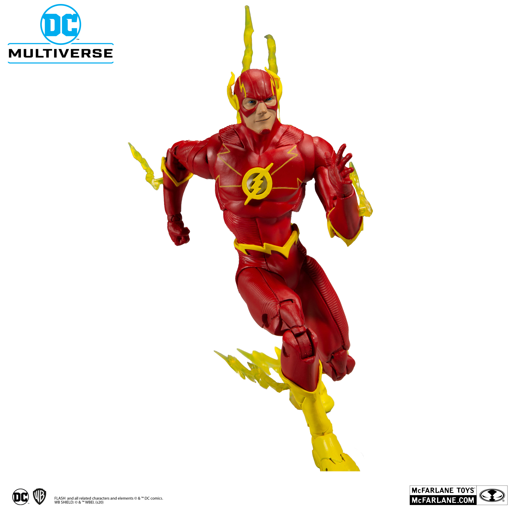 McFarlane Toys DC Multi-Univers Le Flash Renaissance figure dans la main prêt à expédier!!! 