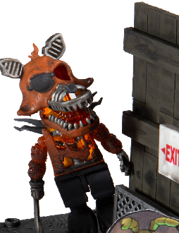 2020 Five Nights At Freddy's Construction 6 SETS FNAF STAGE STAR