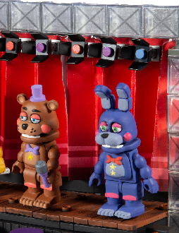 Five Nights at Freddy's GAME MAP PLAYSET! COMPLETE McFarlane Toys SERIES 5  