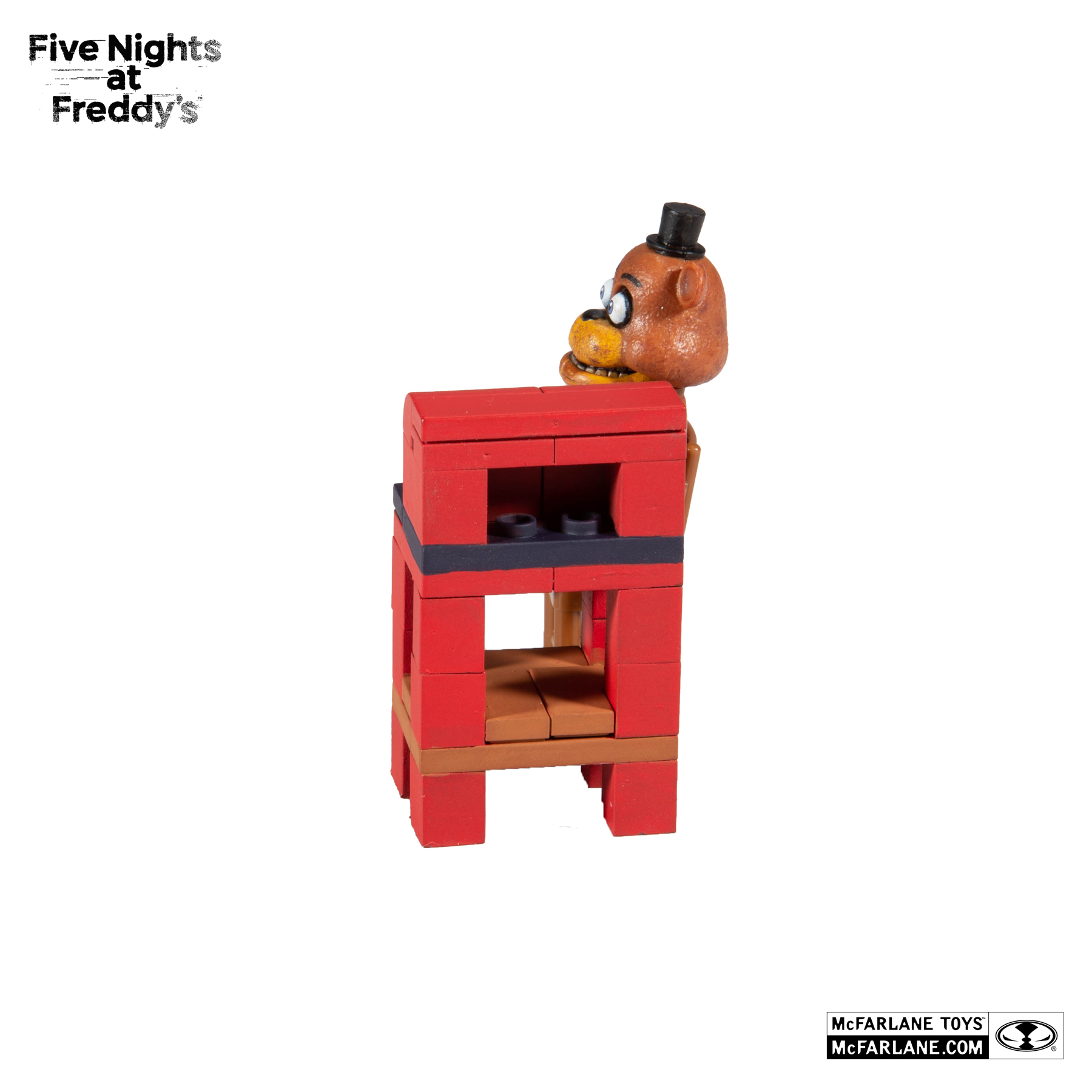 FNAF McFarlane” Freddy Fazbear Parts & Service Mini Construction Set 39  Pieces