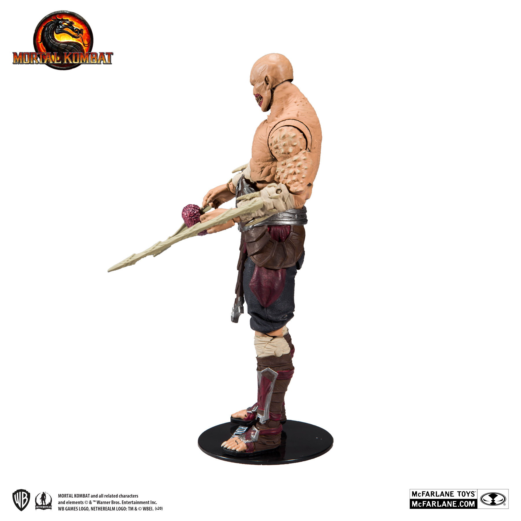 2020 McFarlane Toys Mortal Kombat Action Figure: BARAKA (Tarkatan