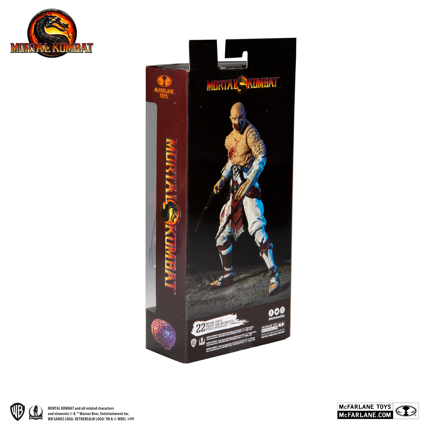 Mortal Kombat 4 Baraka Bloody Action Figure (7) 