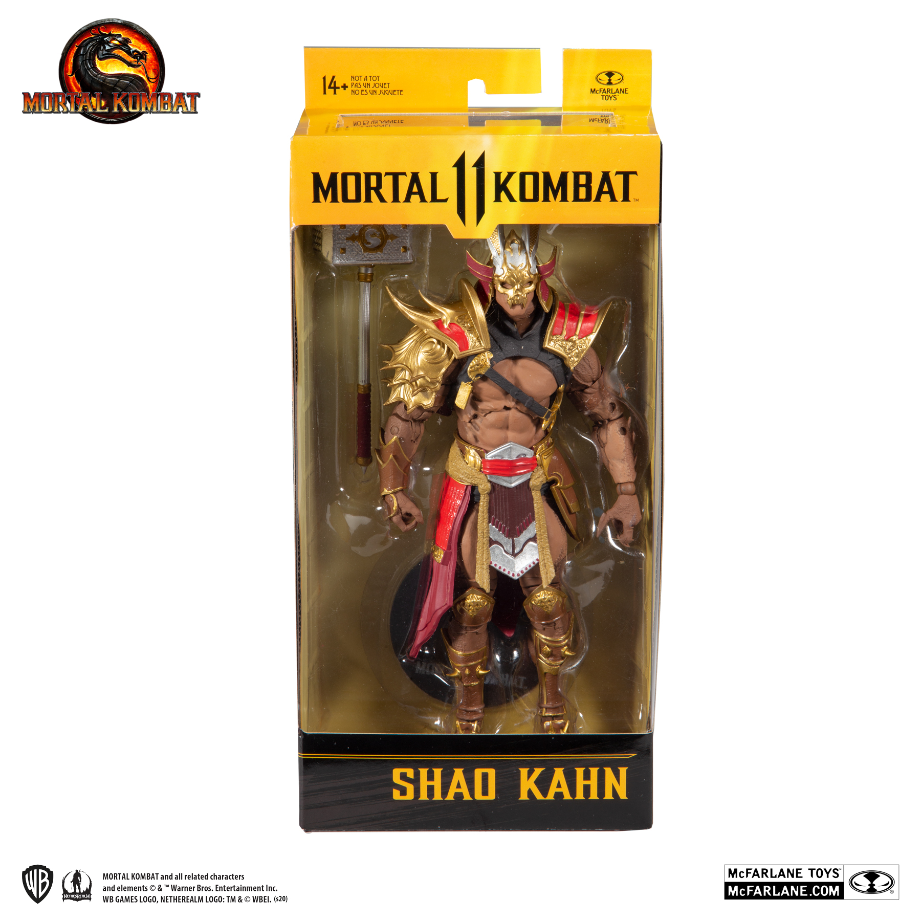 Mortal Kombat 11 Shao Khan Action Figure IN STOCK McFarlane Toys 
