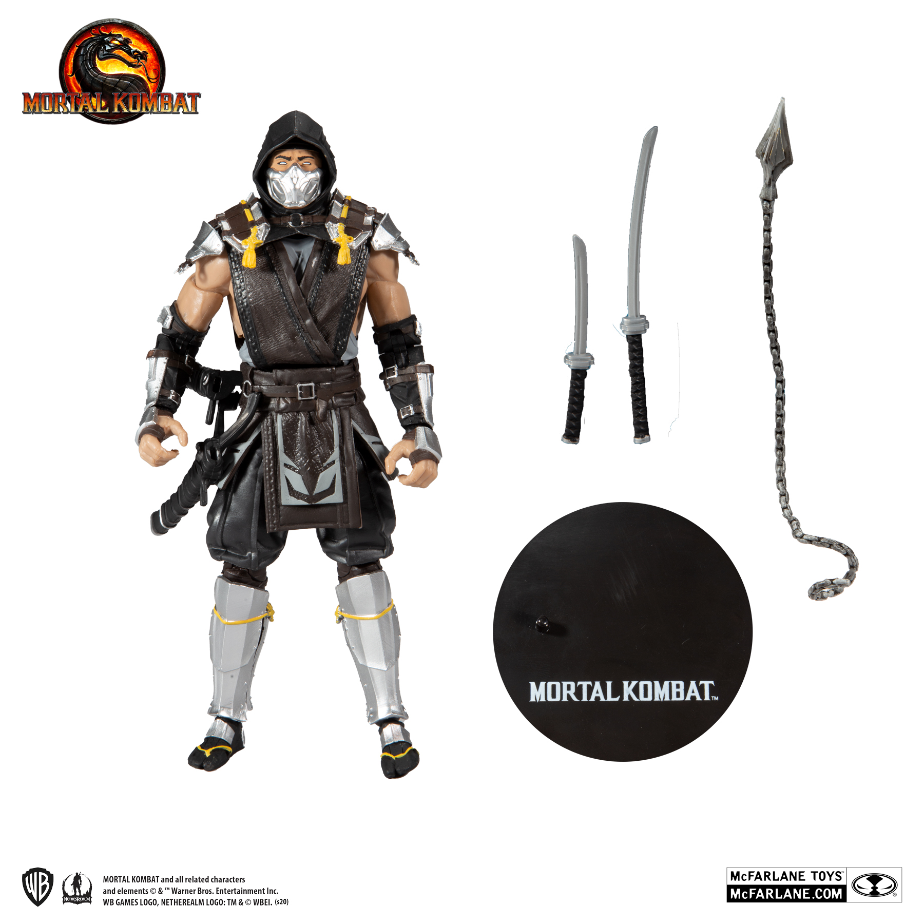 In The Shadows Variant Mortal Kombat Action Figure Scorpion 