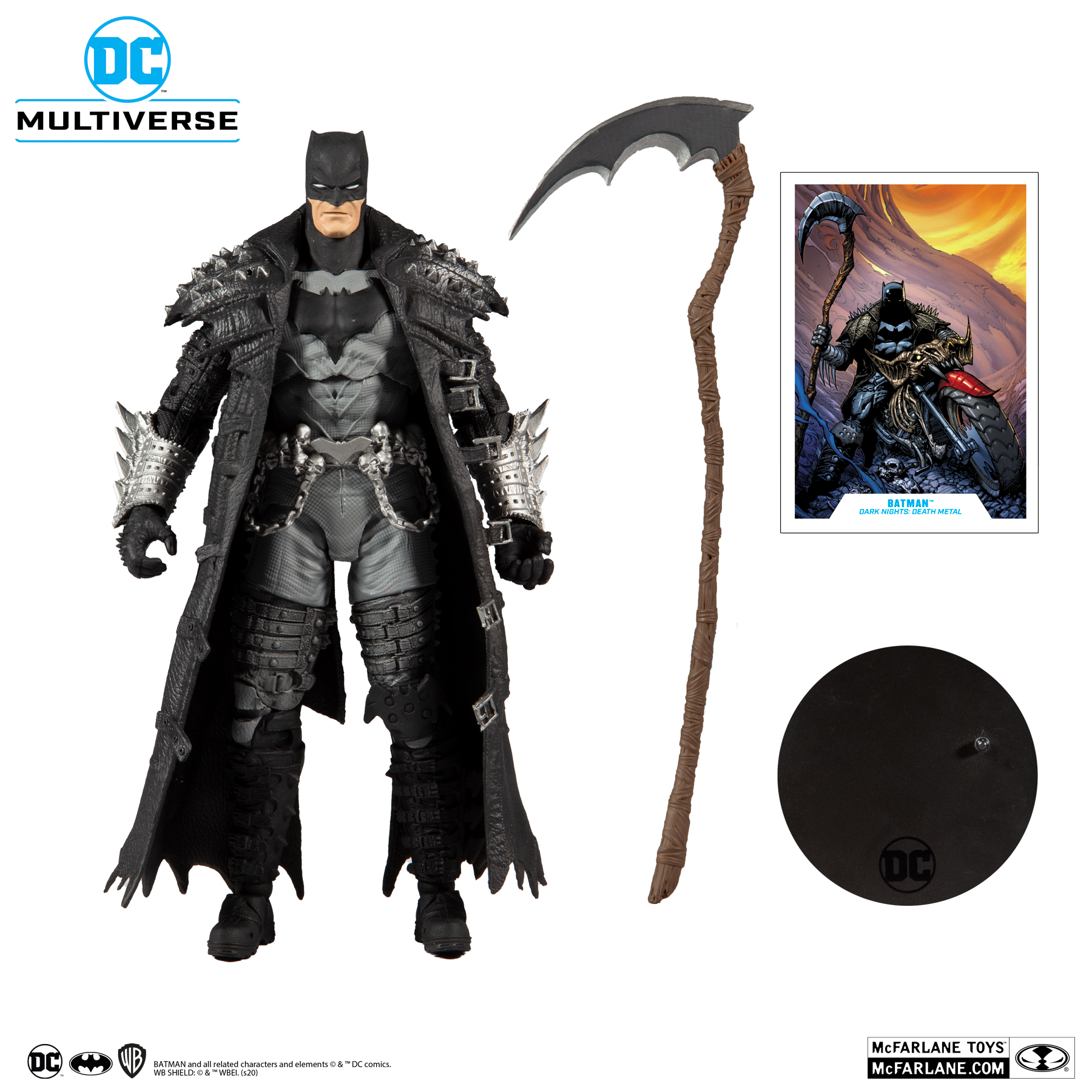DC Multiverse A.Figure Batman: Dark Nights Death Metal 18 cm = = McFARLANE 