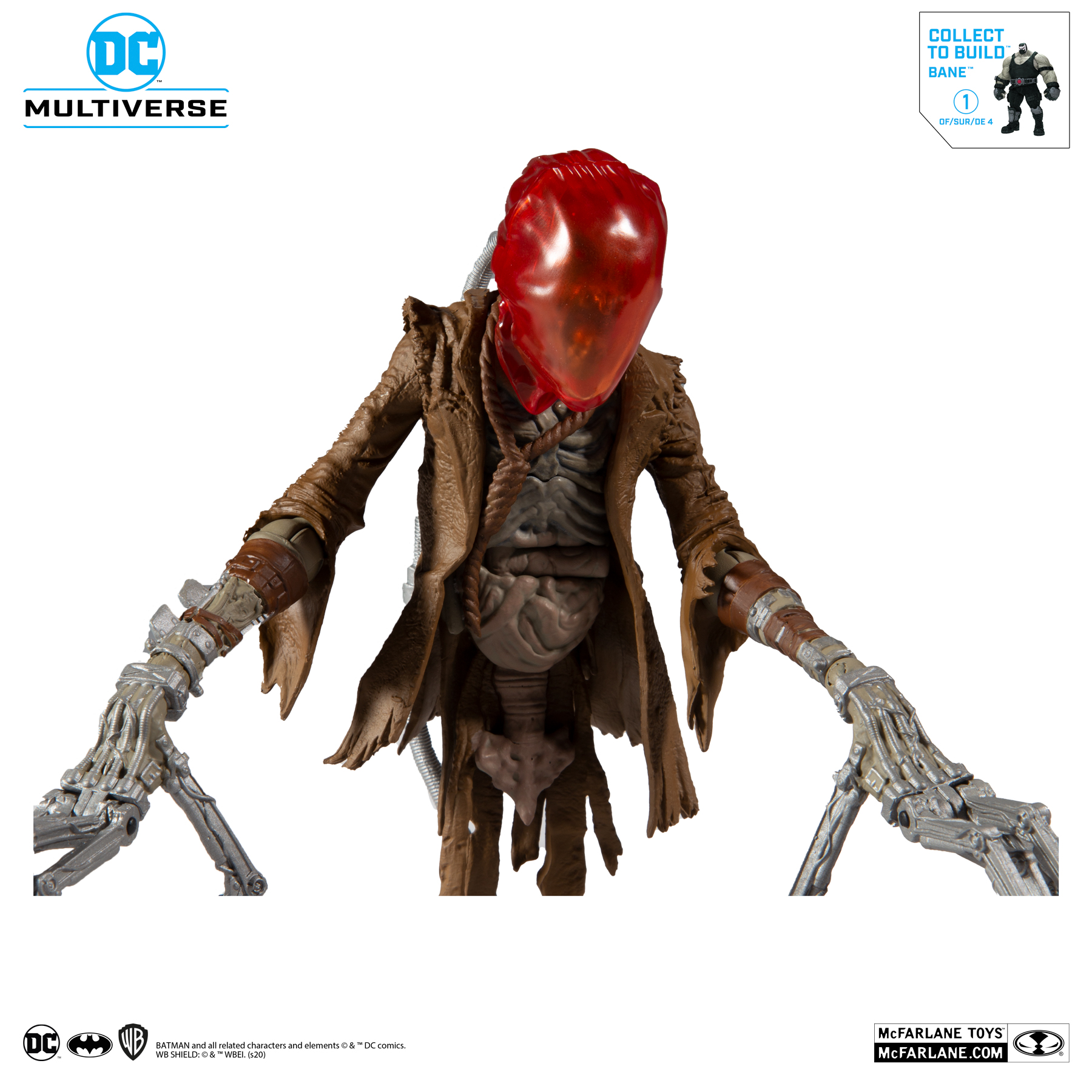 McFarlane Toys DC Multiverse Batman Last Knight Scarecrow 7 inch Action Figure for sale online 