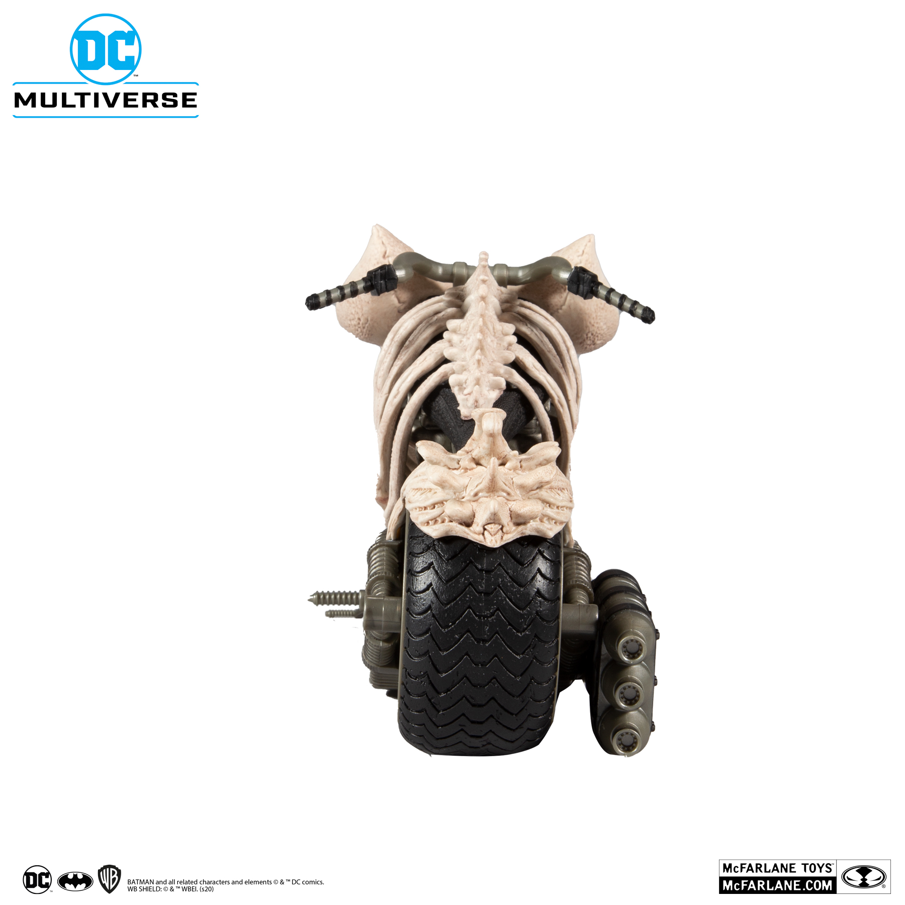 Dark Nights: Death Metal Figur McFarlane Toys DC Multiverse Fahrzeug Batcycle 