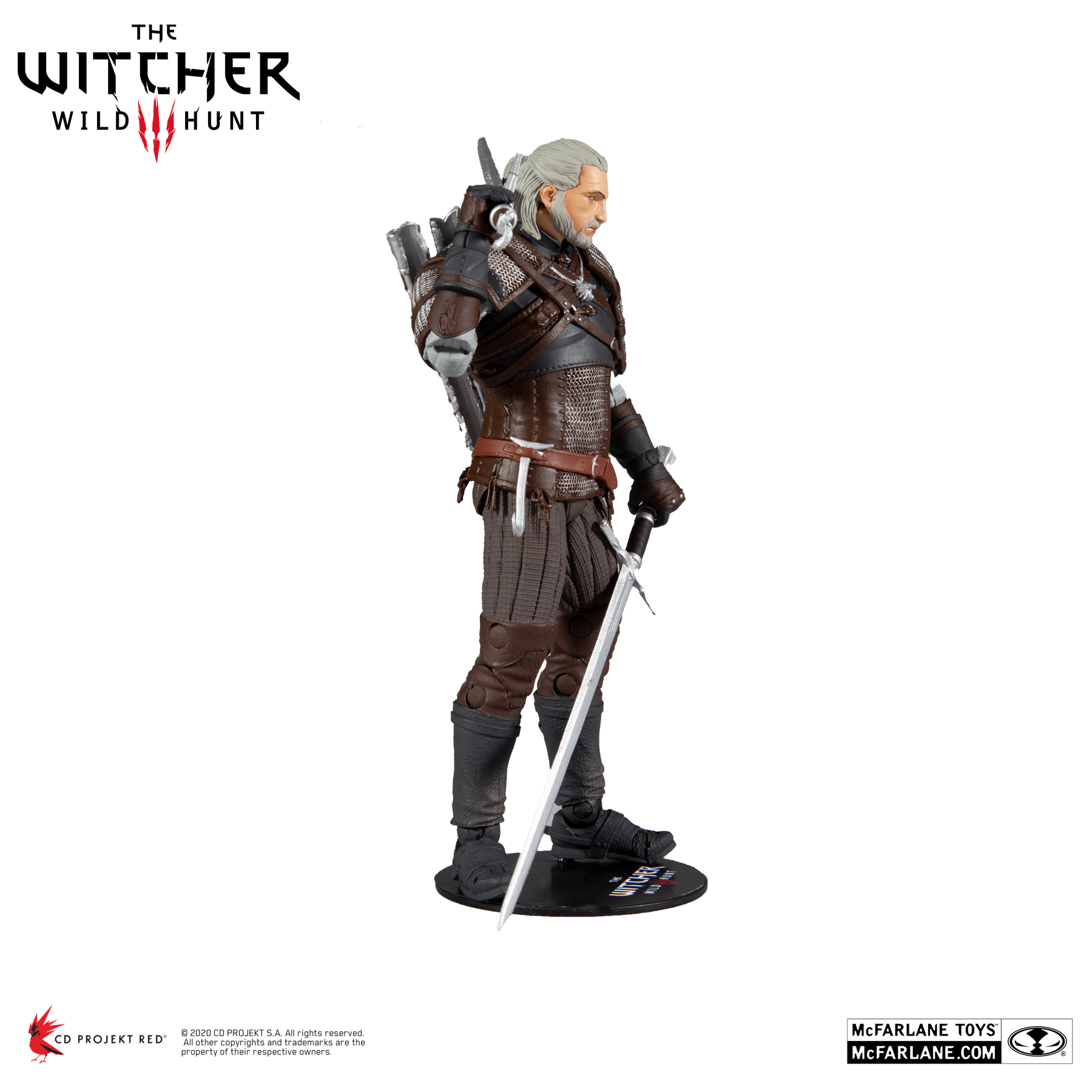 Geralt of Rivia Witcher Gaming 7 Figures 1 McFarlane
