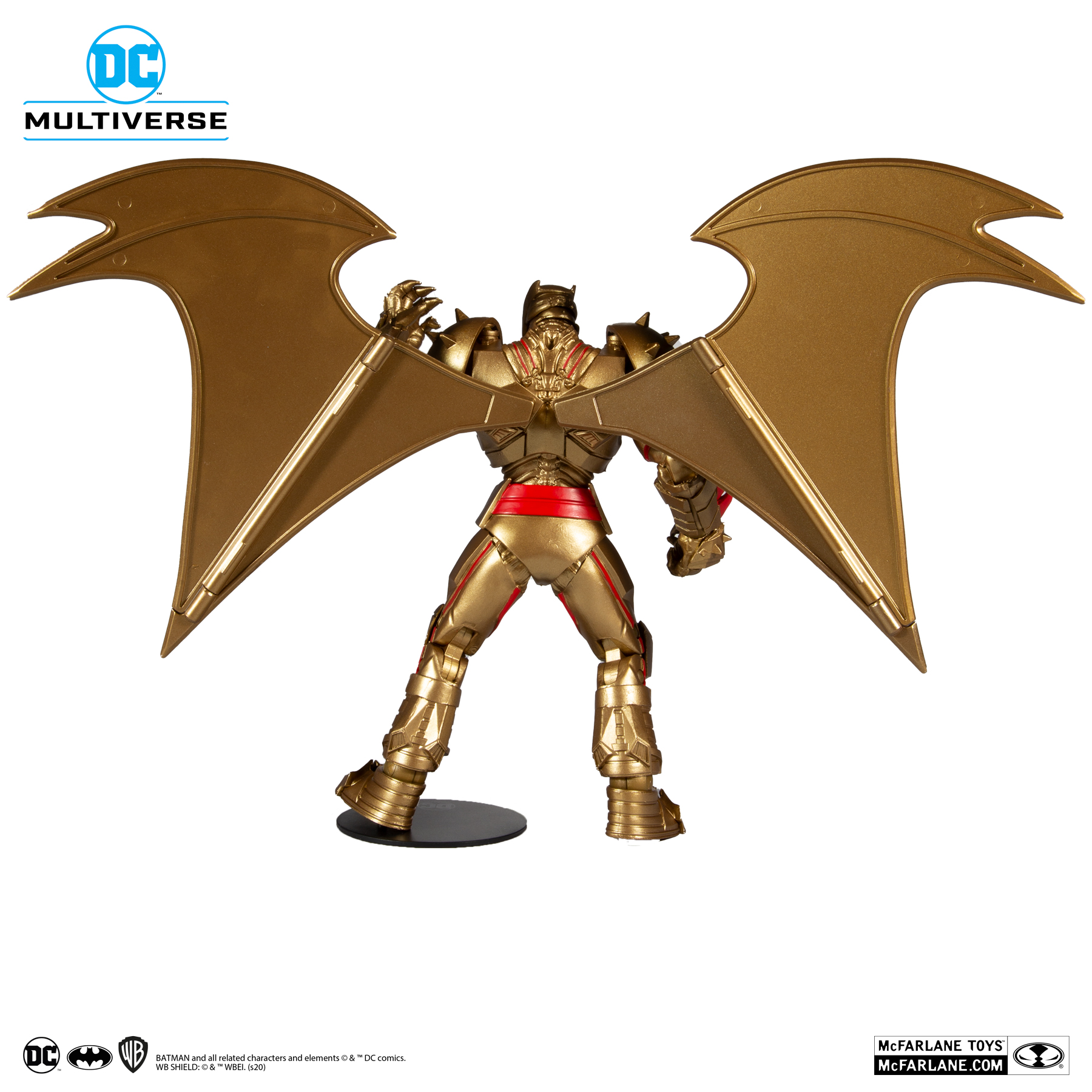 McFarlane Toys DC Multiversum 7 "Batman Hellbat Anzug in Gold /Rot Special Ed 