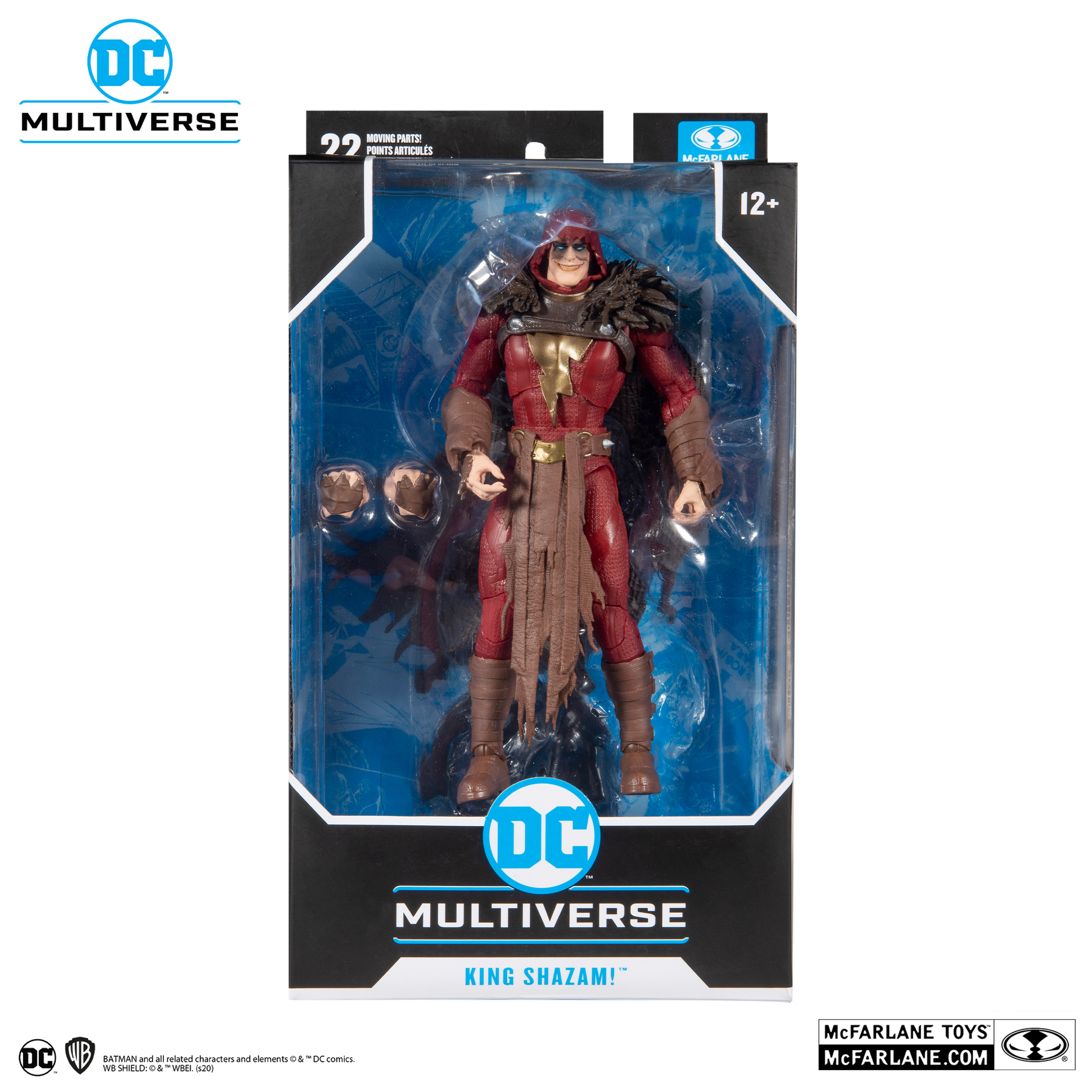 McFarlane Toys DC Multiverse King Shazam The Infected Action Figure BRAND NEW 