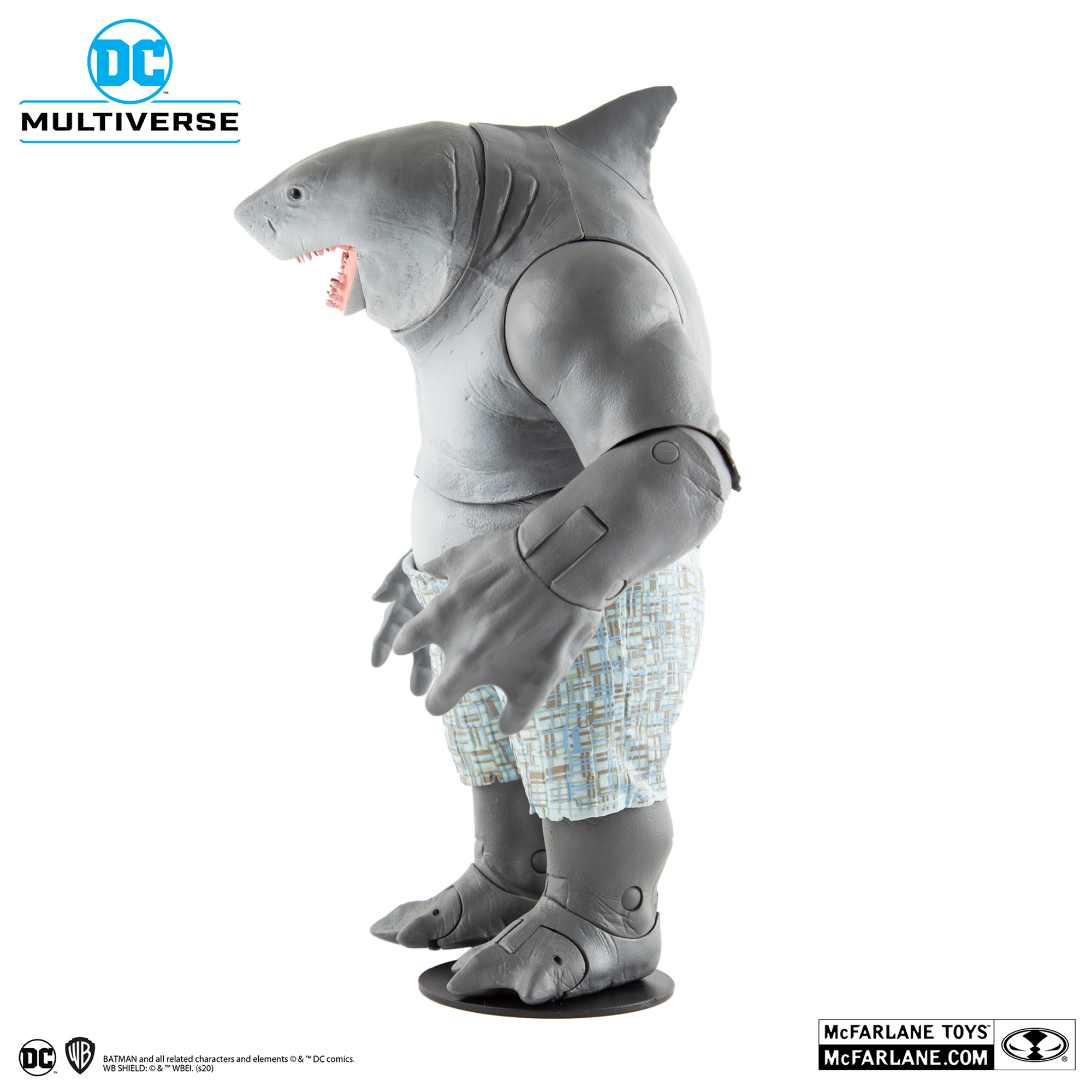 *PREORDER* DC Multiverse KING SHARK The Suicide Squad Gold Label  by McFarlan 