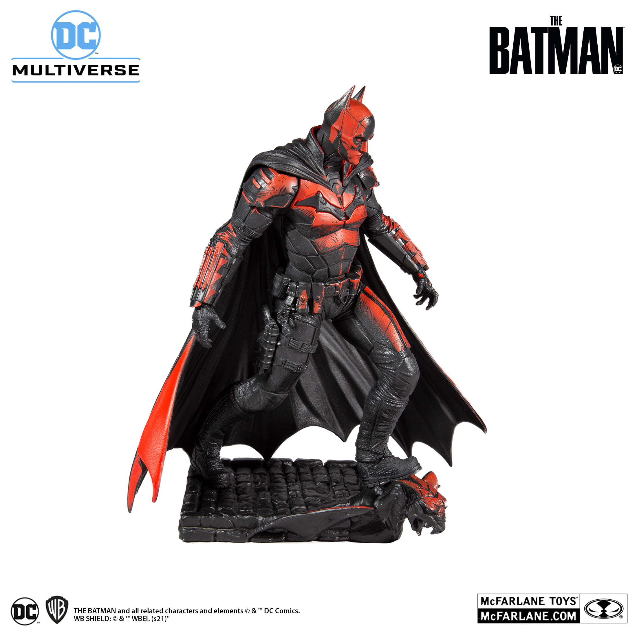 DC Comics 2022 The Batman Movie Collectible Batman 12-inch Action Figure  NEW