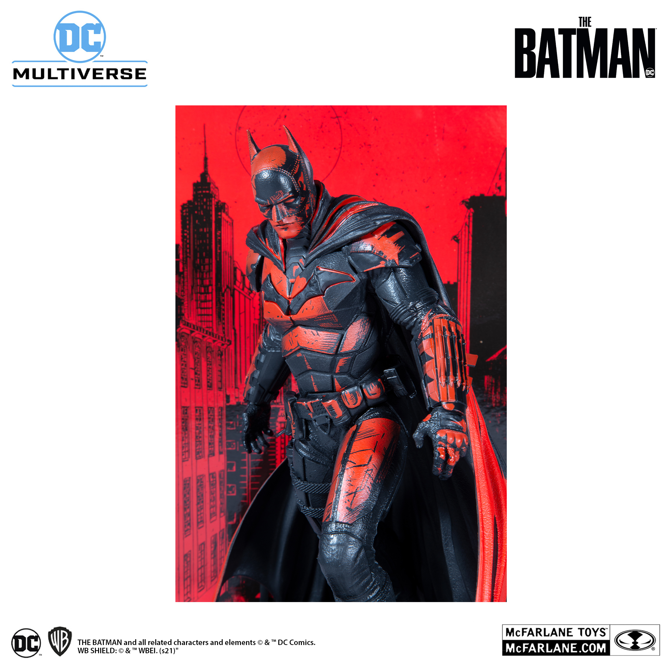 The Batman 12″ Posed Statue (Gold Label)