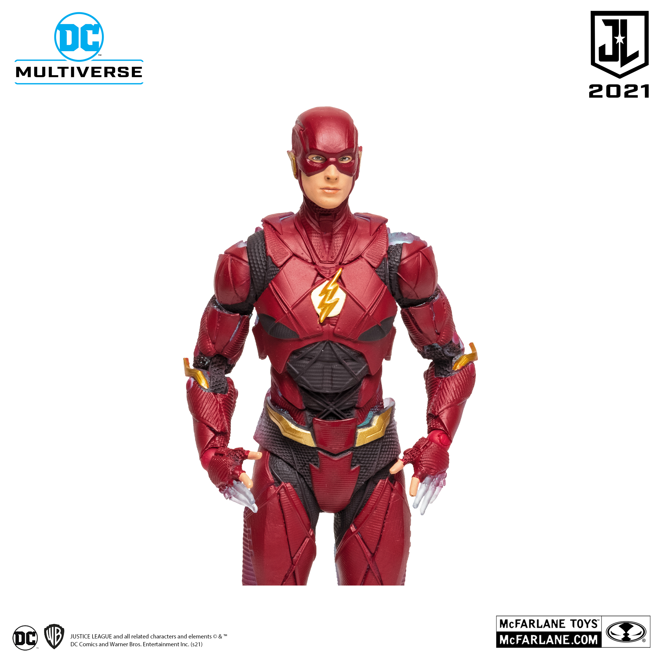 Details about   DC Multiverse The Flash White Knight New Sealed Barry Allen McFarlane Toys 
