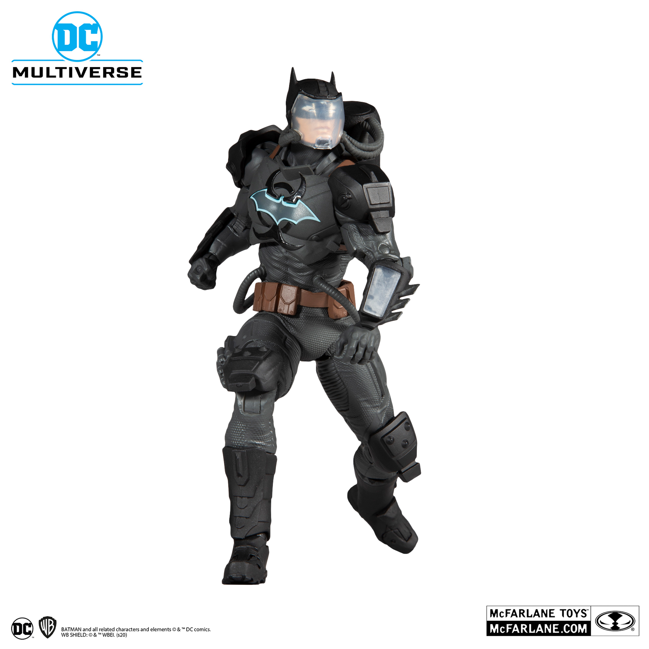 DC Multiverse 7 Rebirth Superman And Hazmat Batman Figures First Look