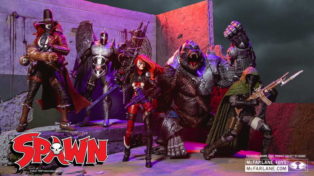 Next Wave of Spawn Figures from McFarlane Toys.