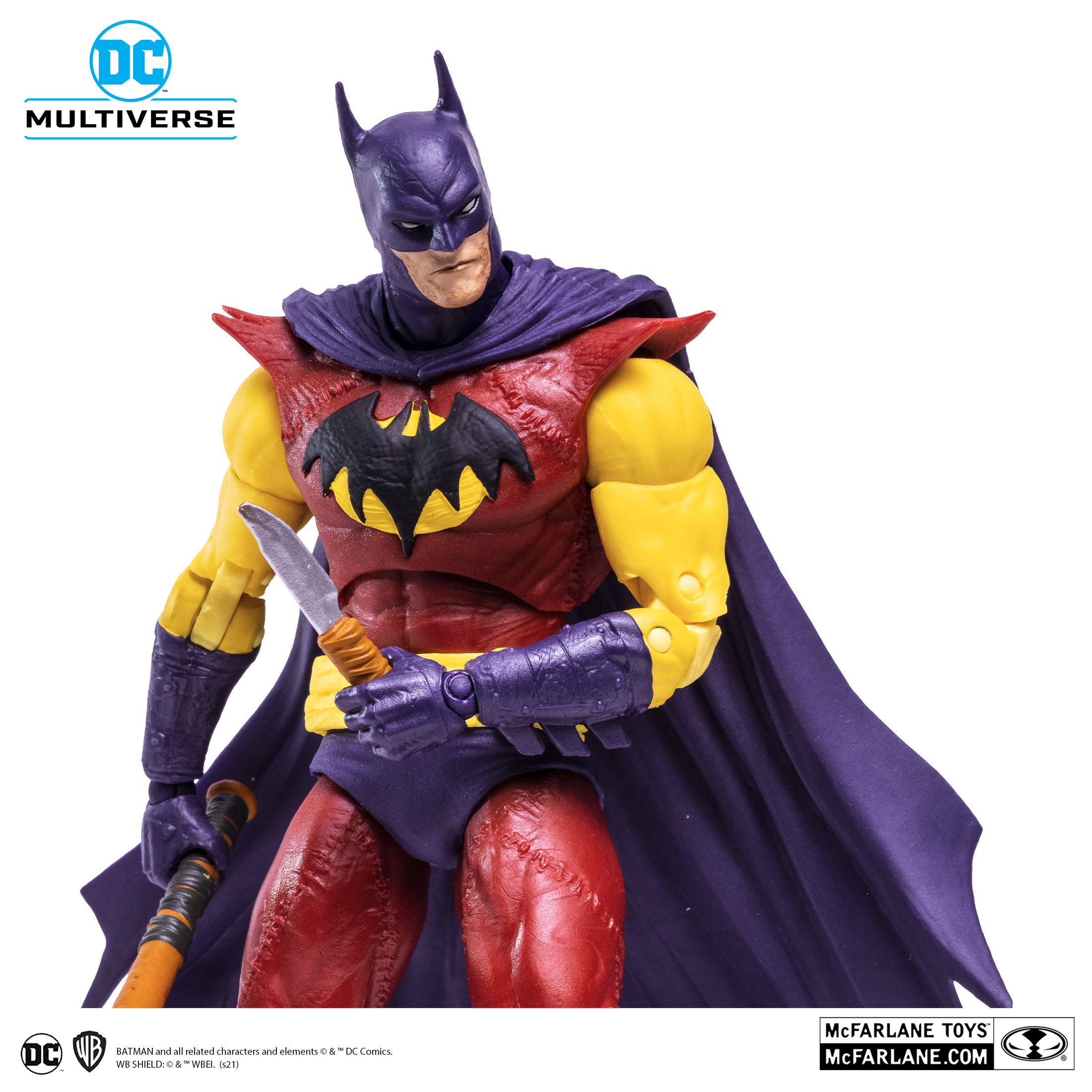 Action Figure ~ McFarlane Toys animée DC Multi-UNIVERS ~ 7 Pouces Batman 