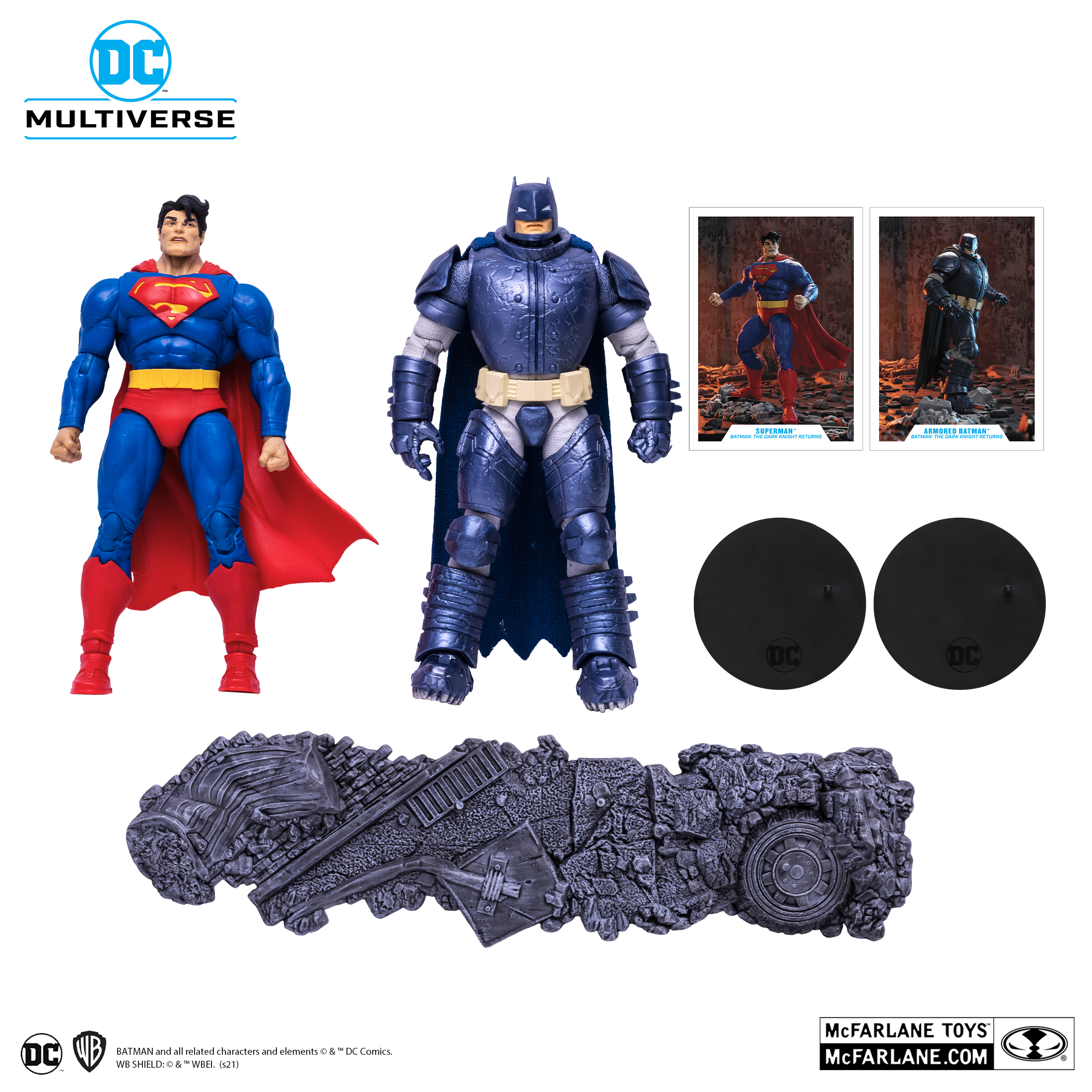 Superman vs Armored Batman Multipack