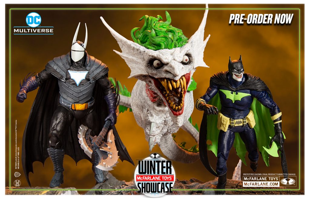 DC Multiverse Preorders  McFarlane Toys Winter Showcase