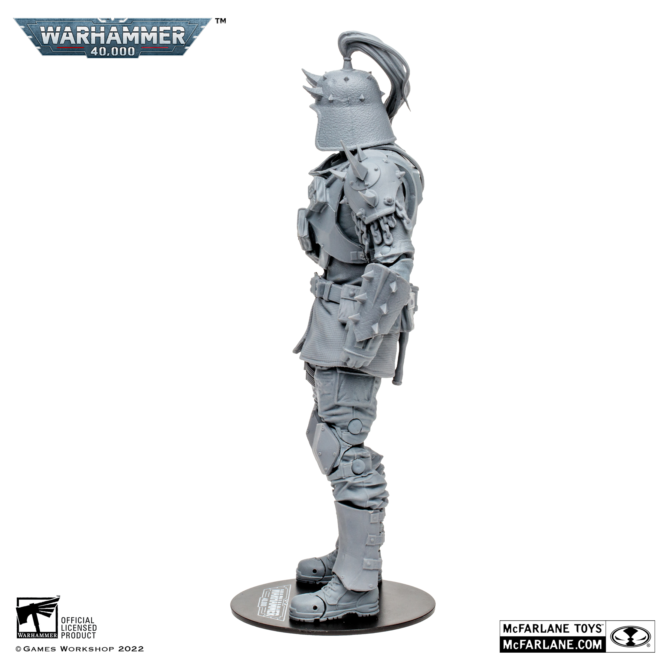  McFarlane Toys Warhammer 40000 7IN Figures WV6 - Chaos Space  Marine (Word Bearer)(Gold Label) : Toys & Games