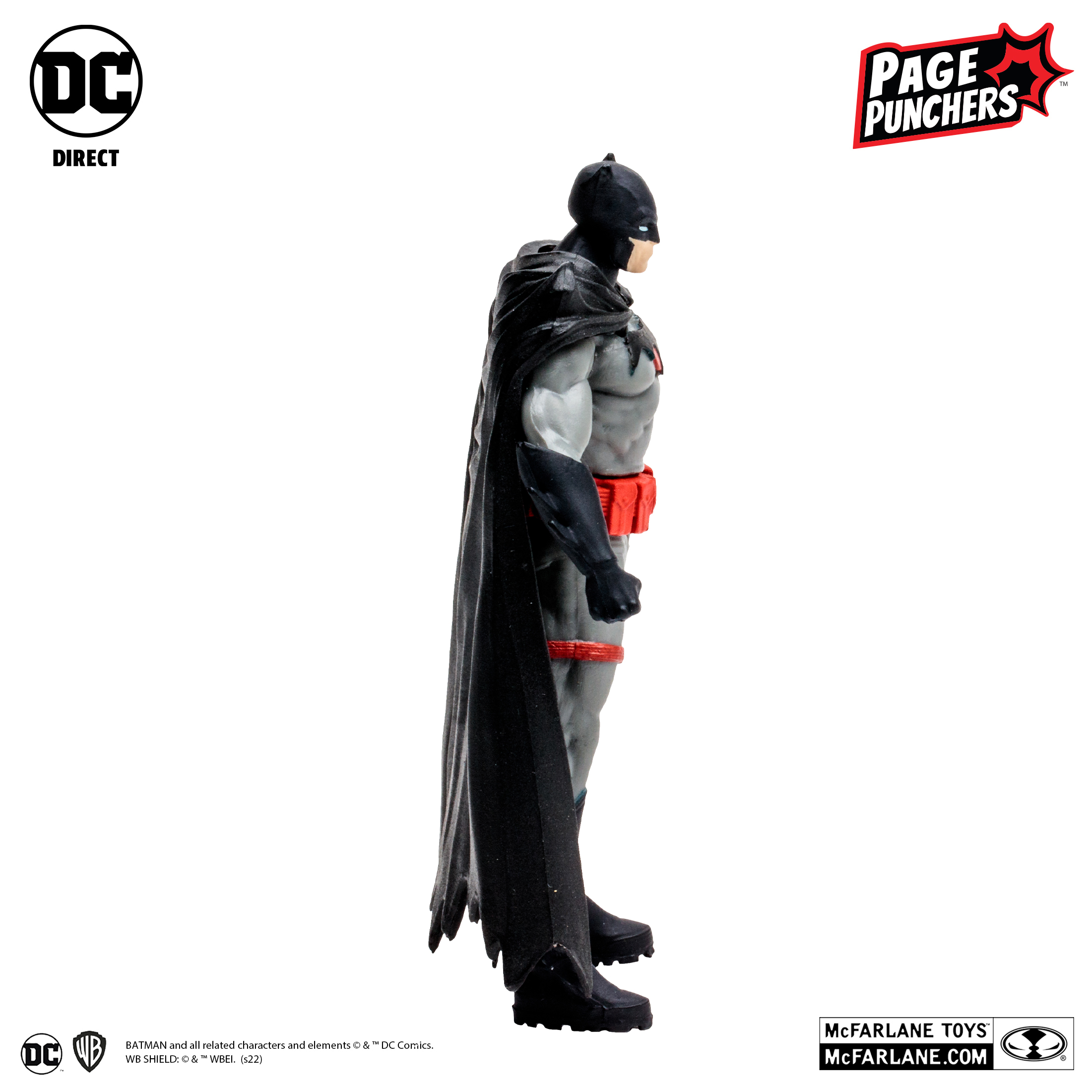 Batman 3″ Figure with Flashpoint Comic (Page Punchers)