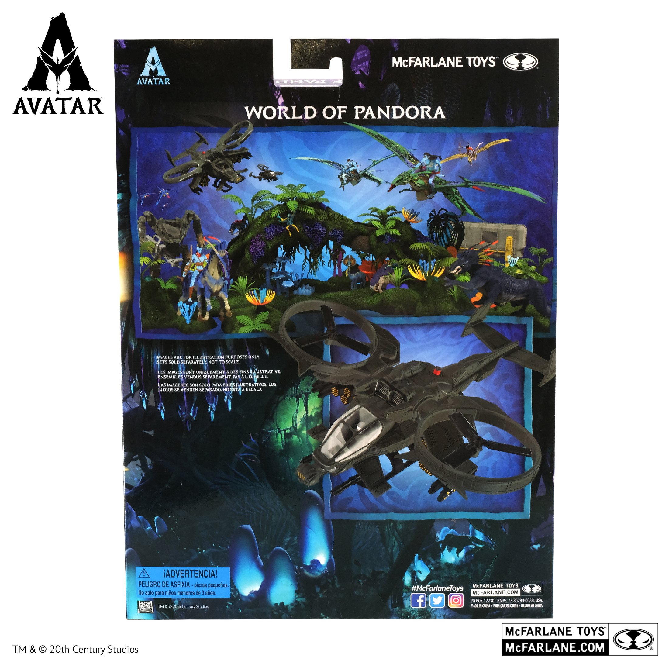 Avatar World of Pandora AT99 Scorpion Gunship