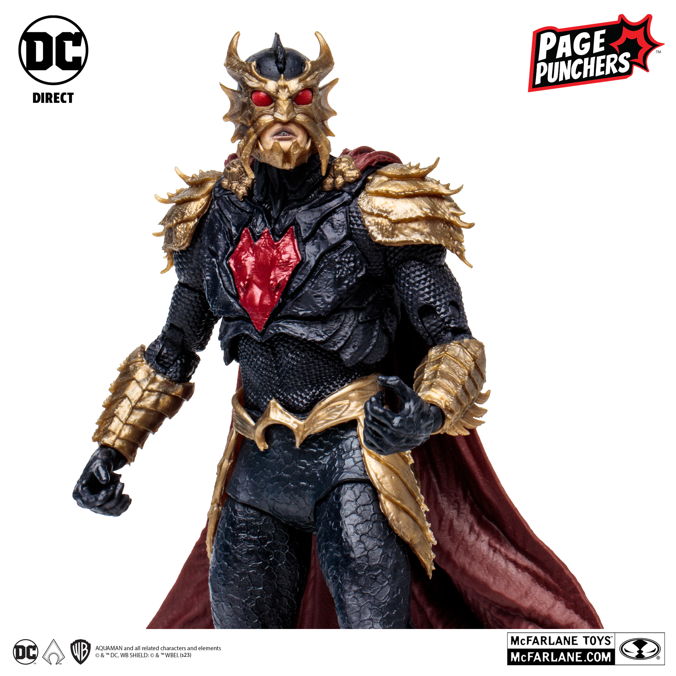 Ocean Master 7″ Figure with Aquaman Comic (Page Punchers)