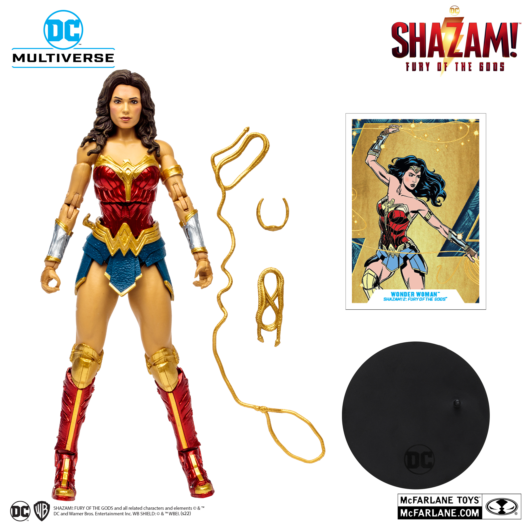 Shazam! Fury of the Gods DC Multiverse Wonder Woman Action