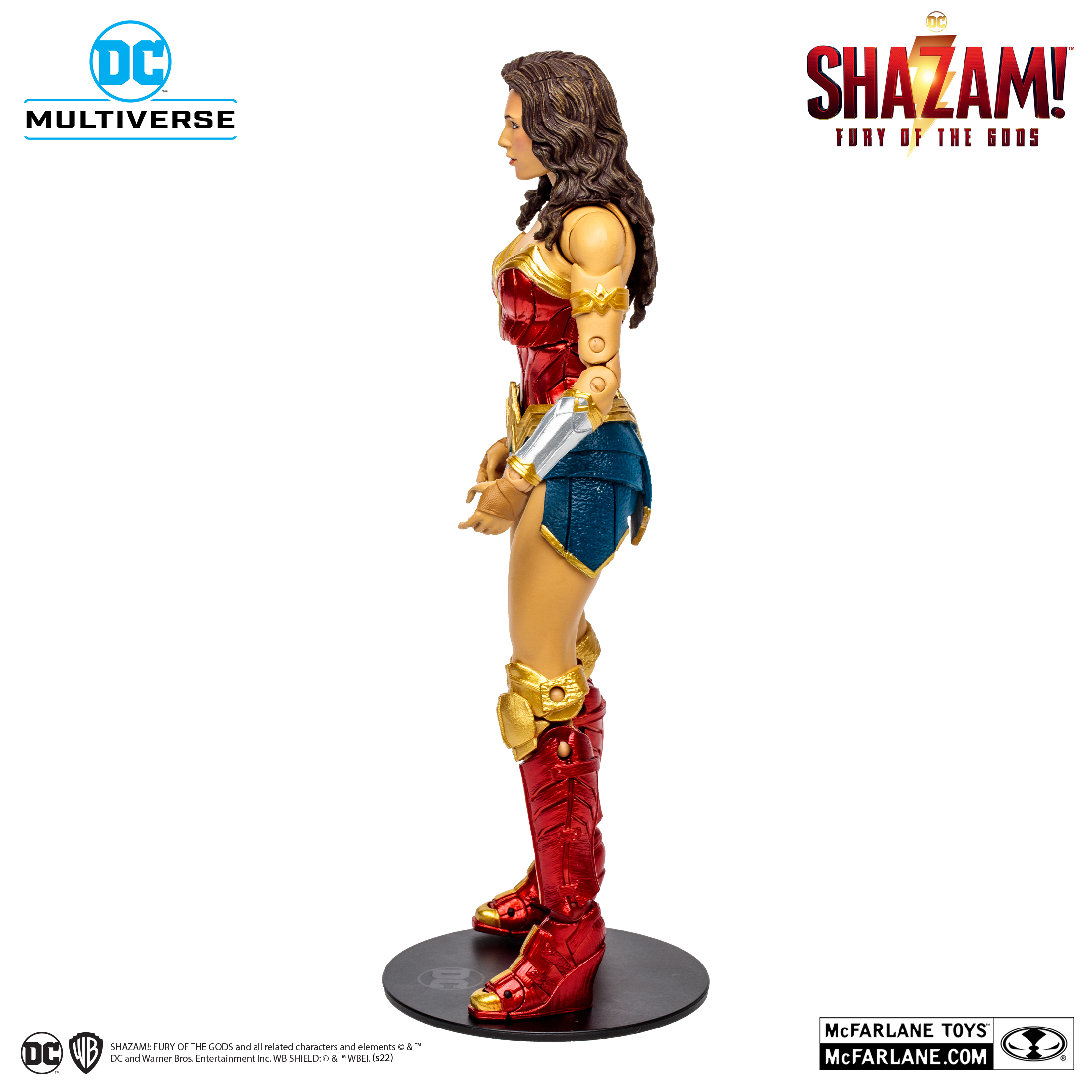 McFarlane Toys - Wonder Woman™ from Shazam! Fury of the Gods is available  for pre-order NOW at select retailers! ➡️   7 scale figure includes  unfurled lasso, wrapped lasso, tiara boomerang, a