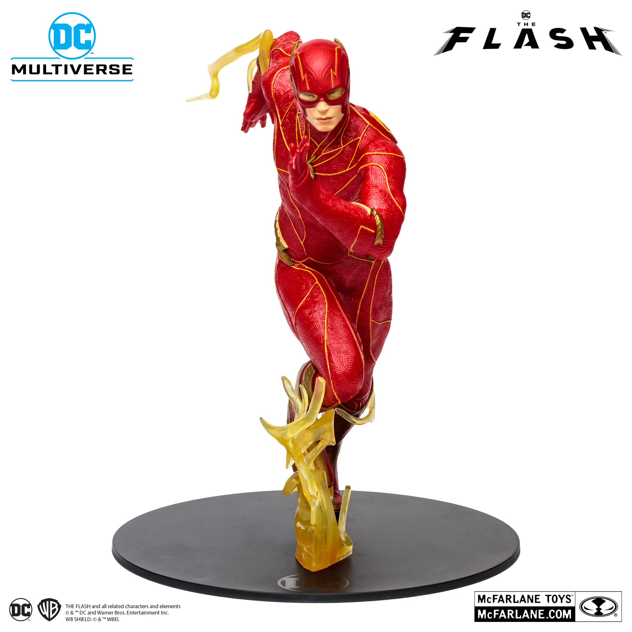 Figurine super-héros asst. dc heroes superman flash shazam