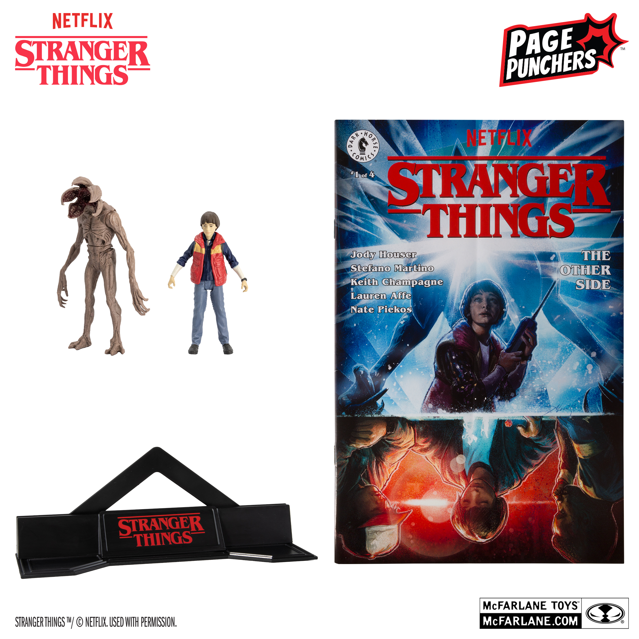 Stranger Things Will Byers 6 Action Figure Mcfarlane Toys Netflix Season 1