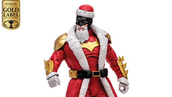 Batman Santa (Red Suit) Gold Label 7 Figure McFarlane Toys Store Exclusive