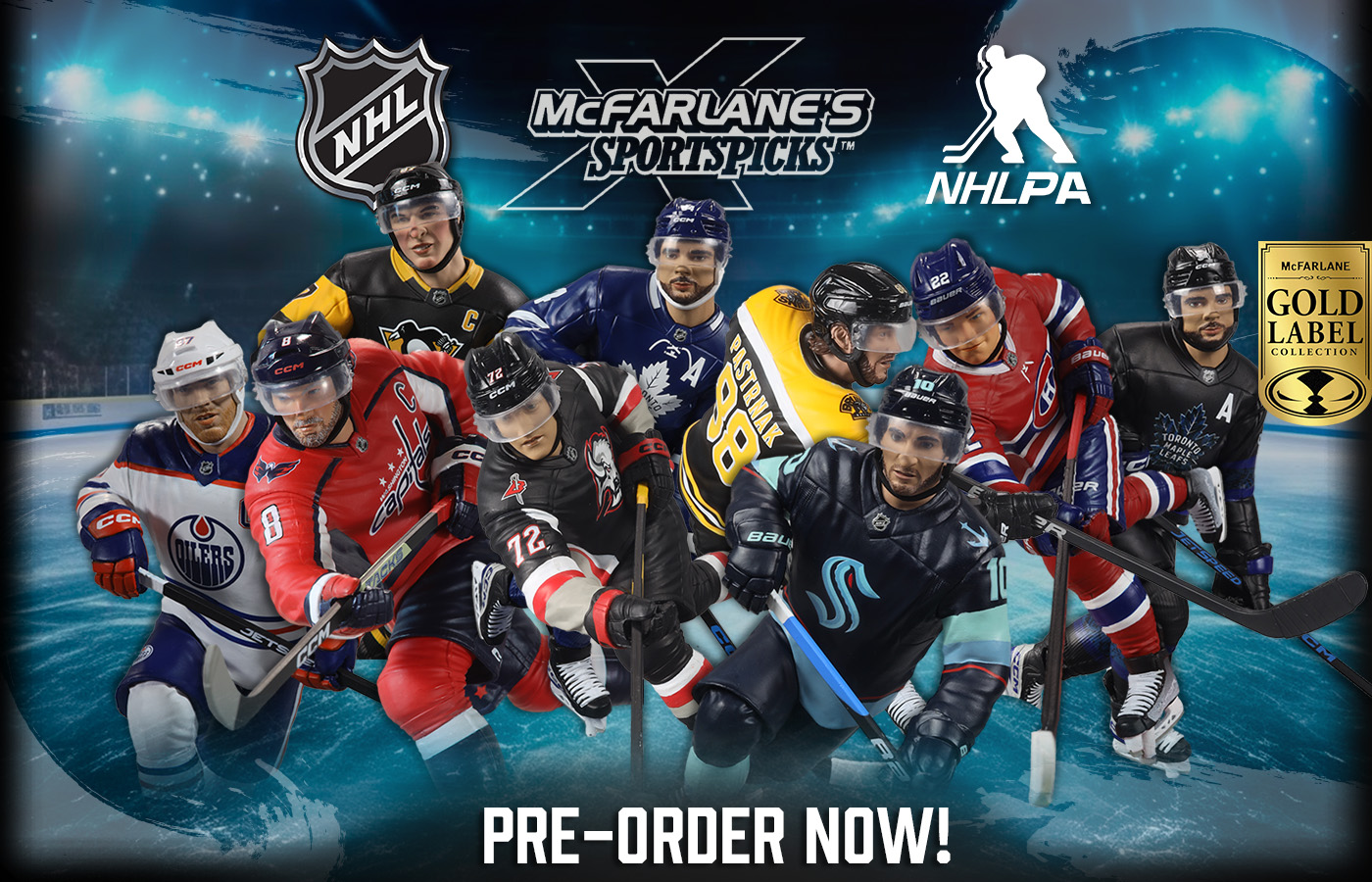 McFarlane NHL Deluxe Action Figures Series 12 inch: Mar