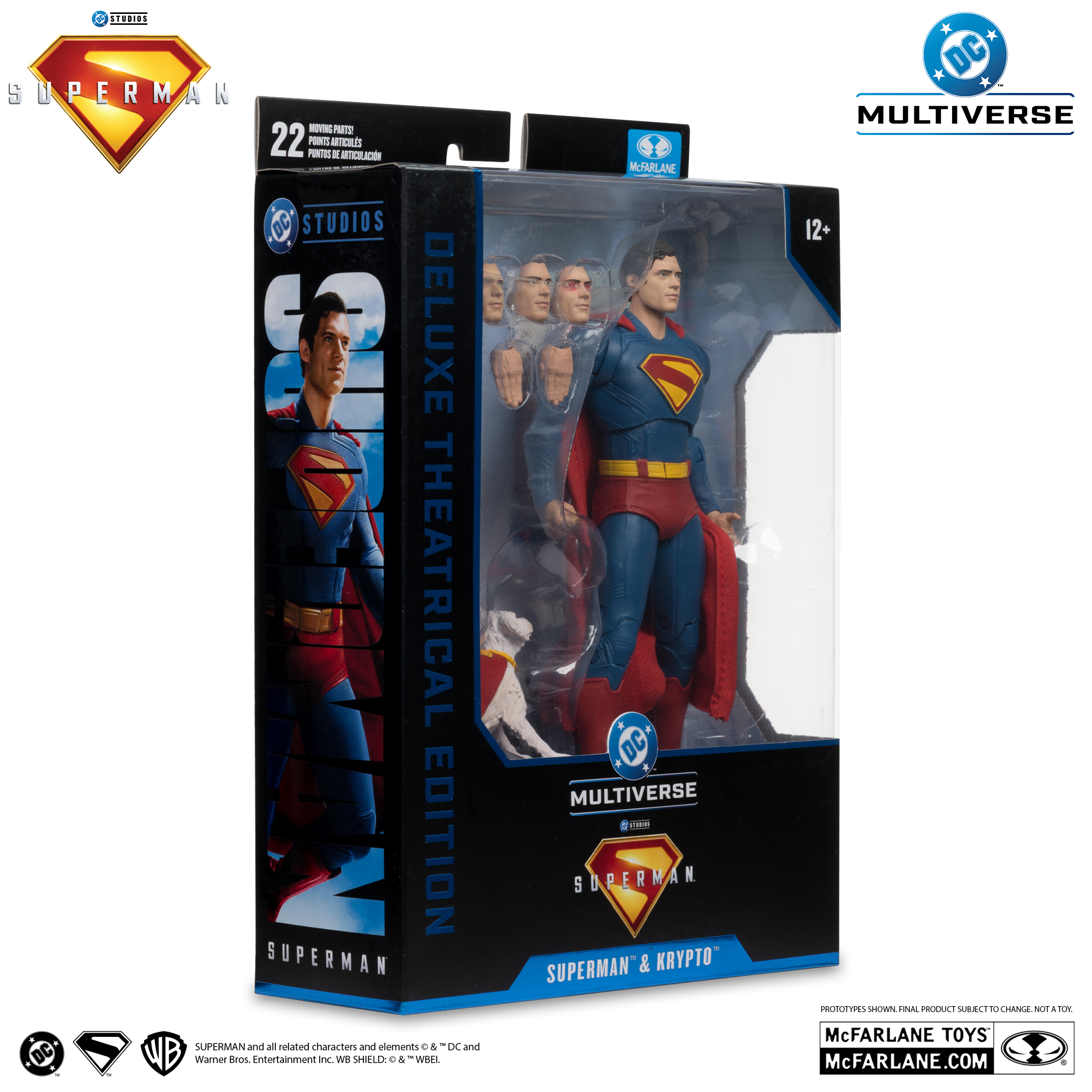 Superman and Krypto (Superman Movie) Deluxe Theatrical Edition